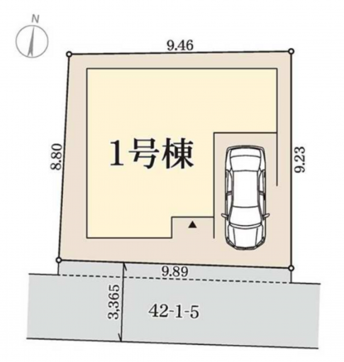 東大阪市足代南、新築一戸建ての画像です