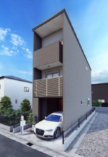 東大阪市横沼町、新築一戸建ての画像です