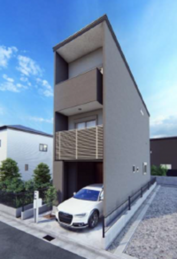 東大阪市横沼町、新築一戸建ての画像です