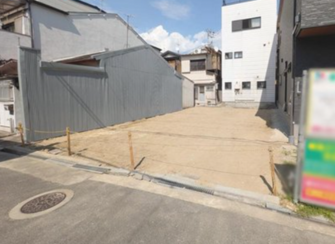 東大阪市大蓮南、土地の画像です