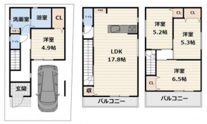 東大阪市金岡、土地の画像です