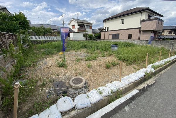高槻市昭和台町、土地の画像です