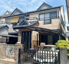 高槻市東五百住町、中古一戸建ての外観画像です
