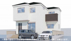 高槻市川西町、新築一戸建ての画像です