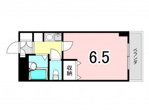 高槻市氷室町、収益物件/マンションの間取り画像です