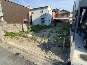 高槻市上本町、土地の画像です