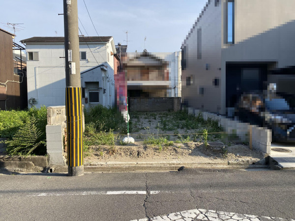 高槻市上本町、土地の画像です