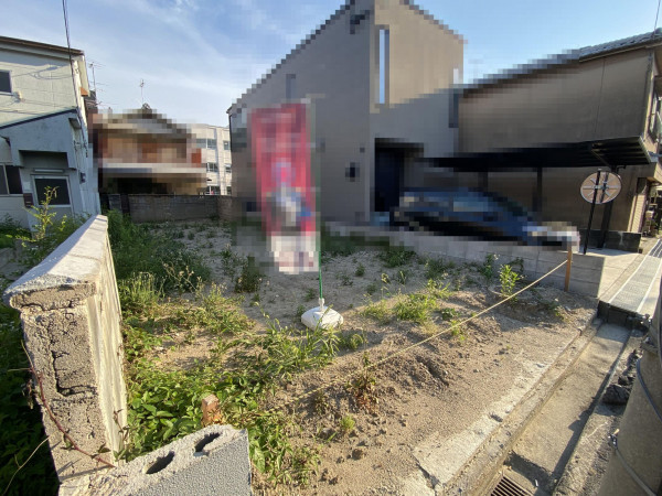 高槻市上本町、土地の画像です
