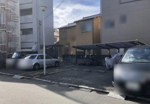 高槻市宮田町、中古マンションの駐車場画像です