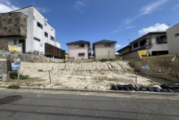 高槻市真上町、土地の外観画像です