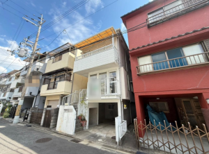 高槻市津之江北町、中古一戸建ての外観画像です
