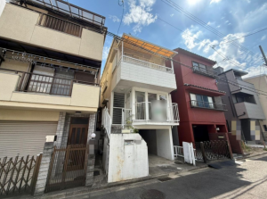 高槻市津之江北町、中古一戸建ての外観画像です
