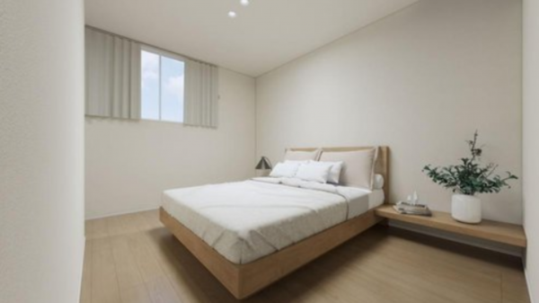 高槻市城西町、新築一戸建ての寝室画像です
