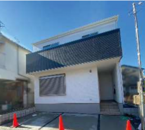 高槻市東五百住町、新築一戸建ての外観画像です
