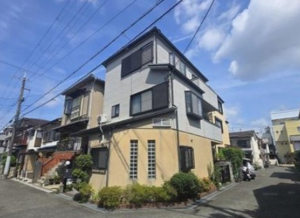 高槻市栄町、中古一戸建ての外観画像です