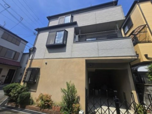 高槻市栄町、中古一戸建ての外観画像です