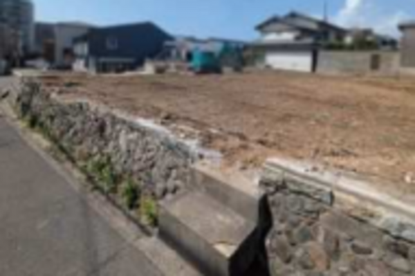 高槻市富田町、土地の画像です