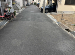 高槻市津之江町、土地の外観画像です