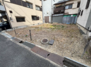 高槻市津之江町、土地の外観画像です