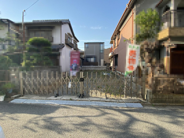 高槻市上本町、土地の画像です