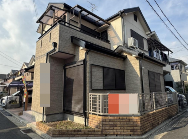 高槻市宮野町、中古一戸建ての外観画像です