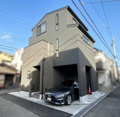 高槻市永楽町、新築一戸建ての画像です