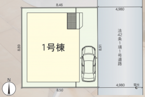 高槻市永楽町、新築一戸建ての画像です