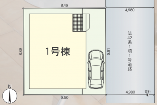 高槻市永楽町、新築一戸建ての画像です