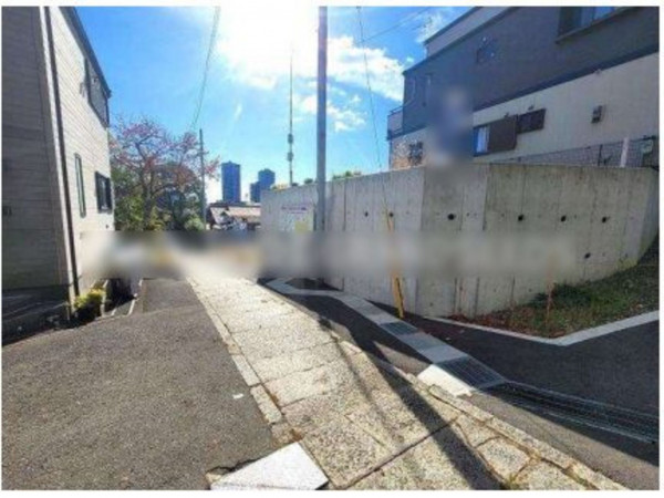 高槻市古曽部町、土地の画像です