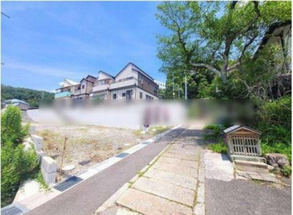 高槻市古曽部町、土地の画像です