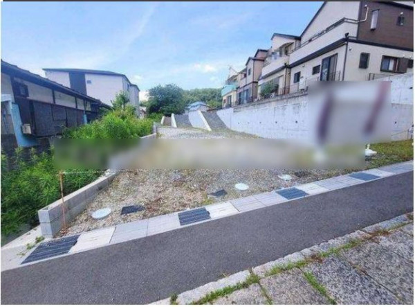 高槻市古曽部町、土地の画像です