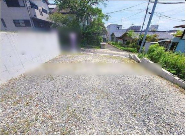高槻市古曽部町、土地の画像です