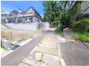 高槻市古曽部町、土地の画像です