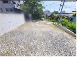 高槻市古曽部町、土地の画像です