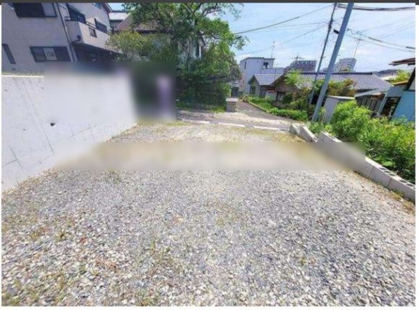 高槻市古曽部町、土地の画像です