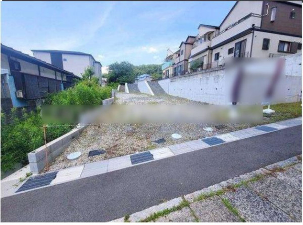 高槻市古曽部町、土地の画像です