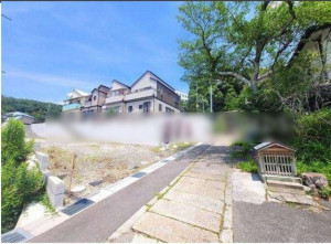 高槻市古曽部町、土地の画像です