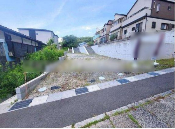 高槻市古曽部町、土地の画像です