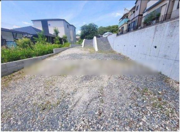 高槻市古曽部町、土地の画像です