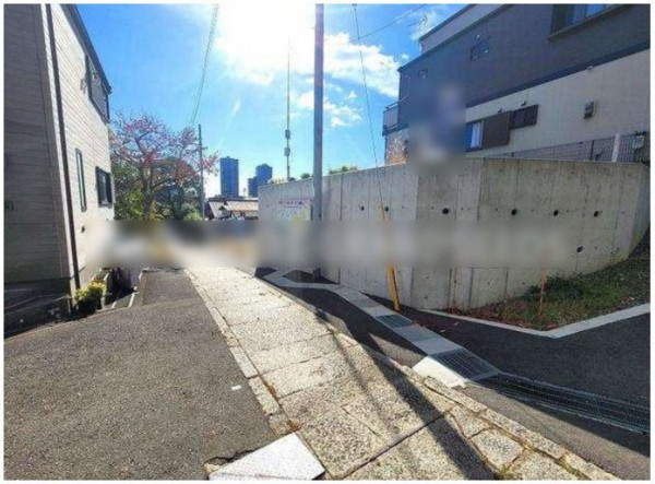 高槻市古曽部町、土地の画像です