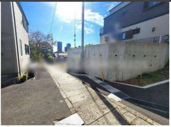 高槻市古曽部町、土地の画像です