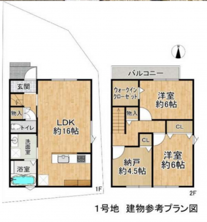 高槻市古曽部町、土地の画像です