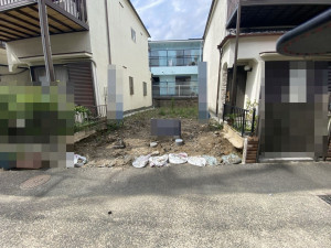 高槻市古曽部町、新築一戸建ての外観画像です