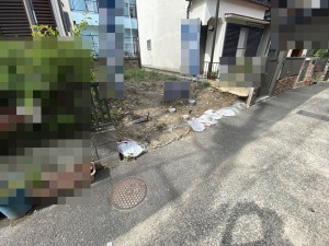 高槻市古曽部町、新築一戸建ての外観画像です