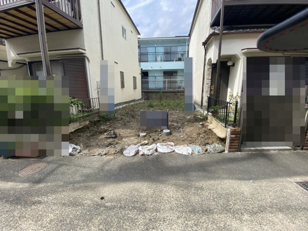高槻市古曽部町、新築一戸建ての外観画像です