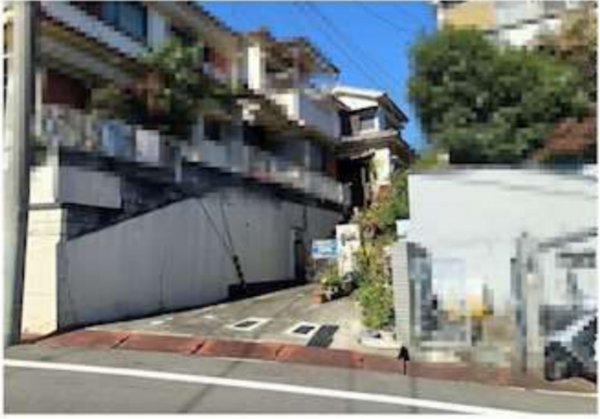 高槻市紅茸町、土地の画像です