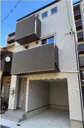 高槻市南松原町、中古一戸建ての外観画像です