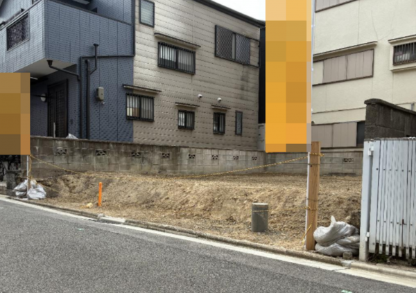 高槻市辻子、土地の外観画像です