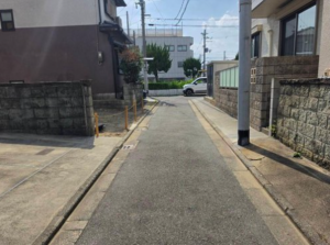 高槻市春日町、土地の画像です