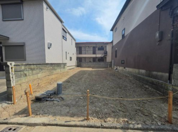 高槻市春日町、土地の画像です